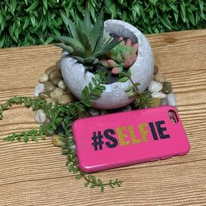 3/$25  VS Pink #Selfie Silicone iPhone 6s Case